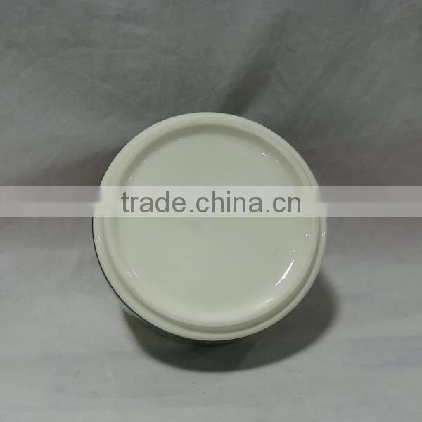 Black Rabbit Ceramic Dog Bowl