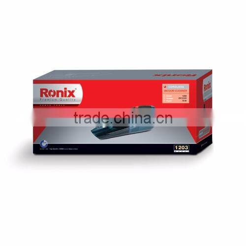 RONIX POWER TOOLS CORDLESS VACUUM CLEANER MODEL 1203