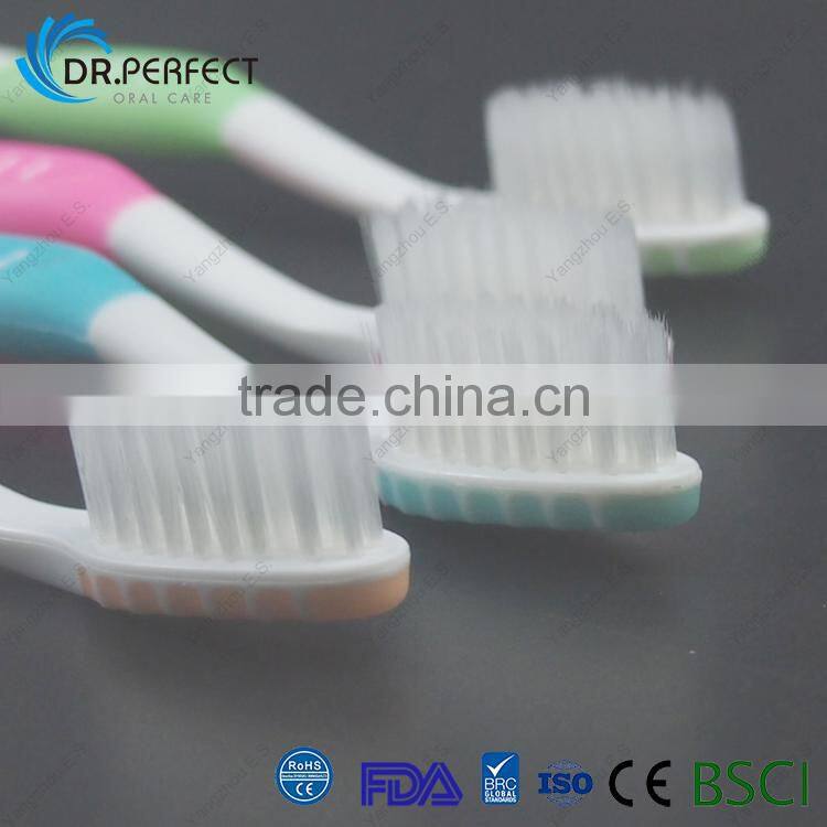 Made in China Nylon Brush Filament Nice Selling Soft Adult Toothbrush