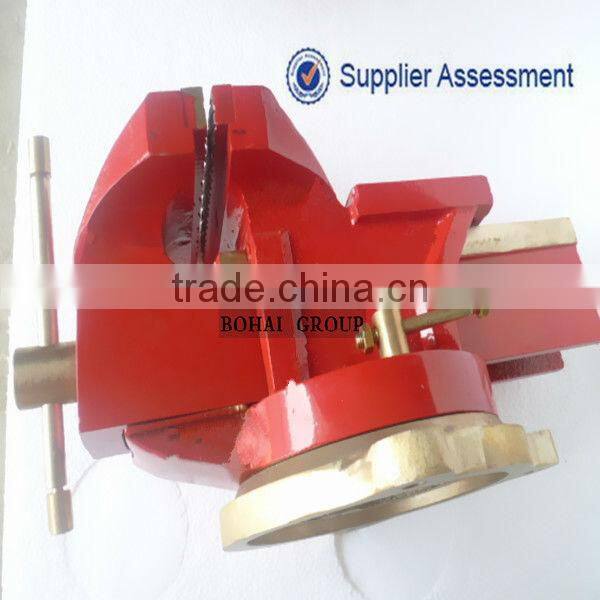 Non-sparking safety parallel vice Al-Cu material