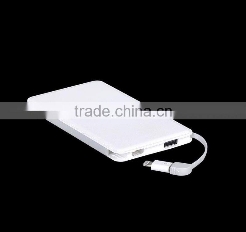 New design power bank 4000mah, portable powerbank, mobile phone charger