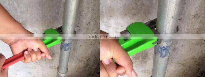 24 inch straight heavy duty american type style pipe wrench monkey adjustable plumbing spanner clamp