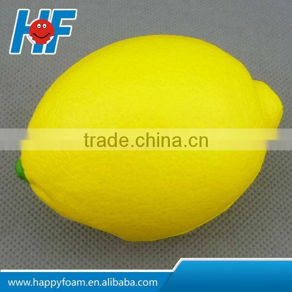 pu banana shape antistress for promotional gifts