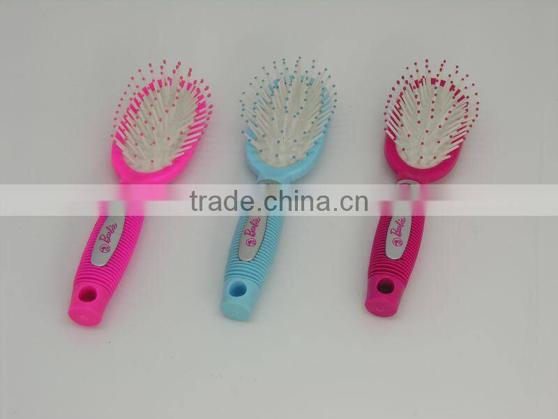 Plastic hair brush, Professional hair brush, Fashion hair brush, hair brush in hair brush, colorful detangling hair brush,