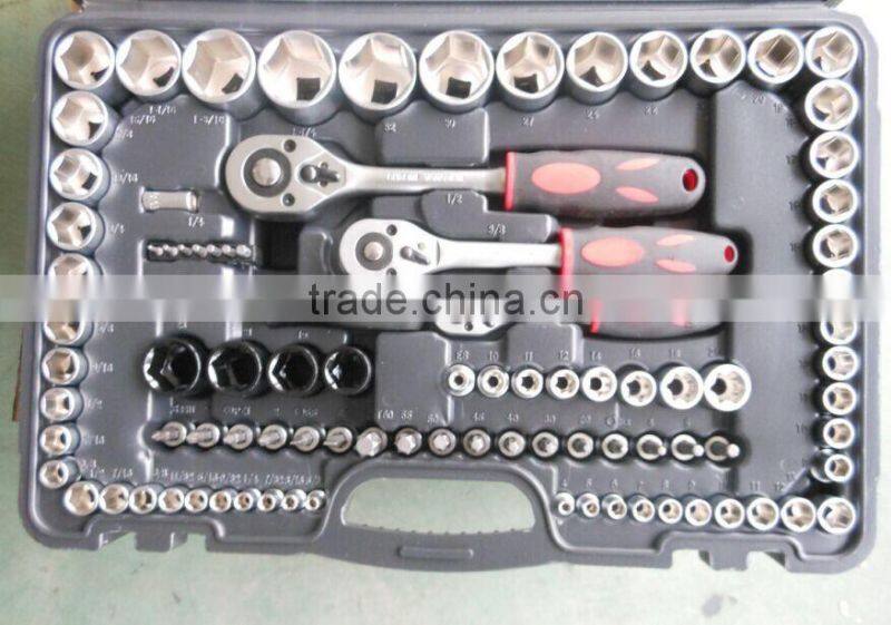 SS8120A01 hand tool socket set with ratchet handle,socket tool set