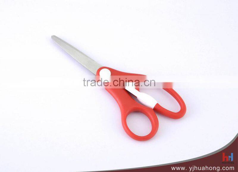 Stainless steel stationery scissors,school scissors with non-stick coating blade (HA-50B)