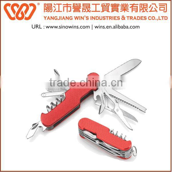 Stainless steel multi-function pocket knife