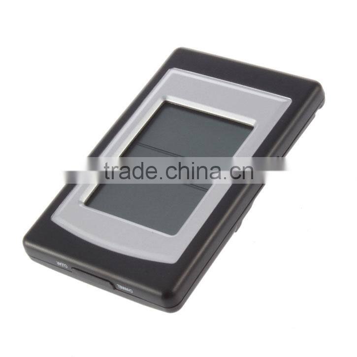 Wireless Digital Swimming Pool SPA Floating Water Temperature Thermometer with 3 Channels/Time Alarm/Calendar