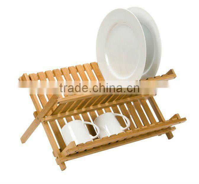 2017 Newest Bamboo Dish Rack