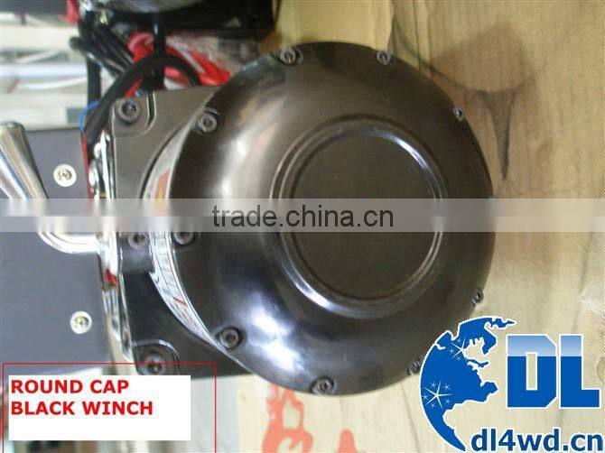 4x4 Offroad Recovery Small Electric Winch 8500lbs High Speed With Wire Rope