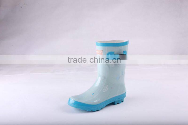 comfortable rubber rain boots from China