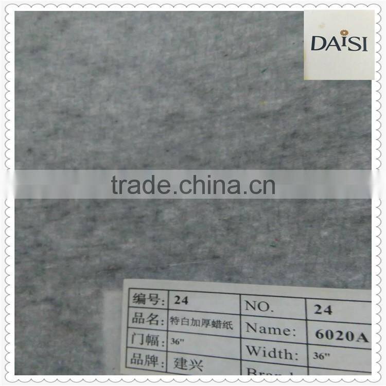 free samples Wax coated Paper for Embroidery Backing to improve embroidery quality Factory China manufacturer