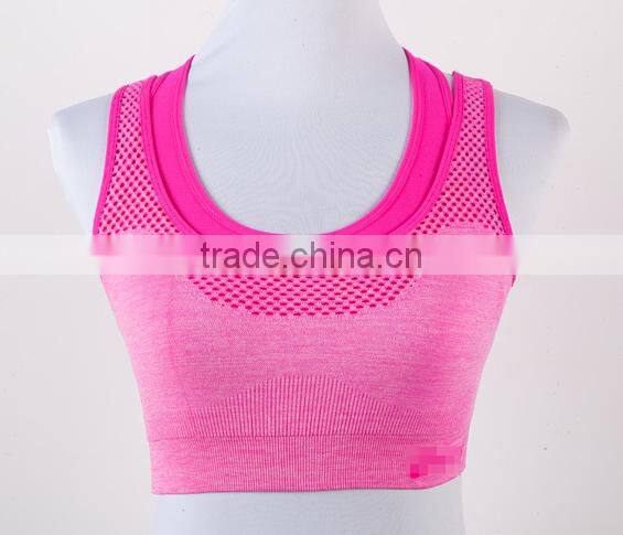 Hot design high quality choice most popular sexy ladies sports bra