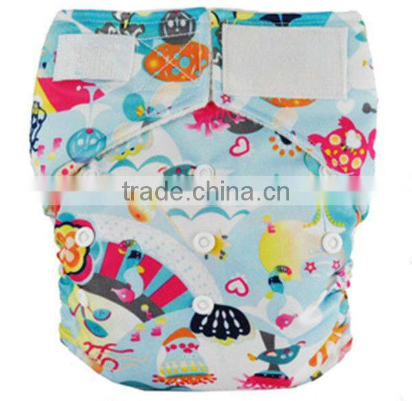 2013 Bamboo velour breathable PUL baby cloth diaper