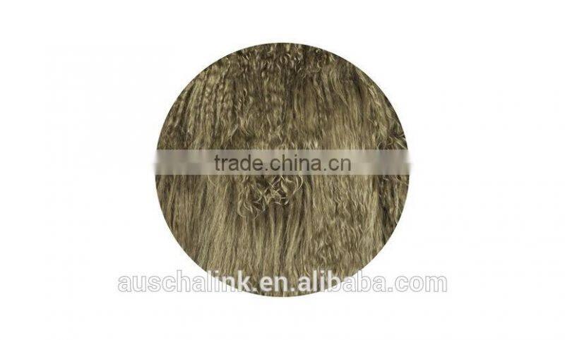 best selling fashion green sheepskin long coats for ladies