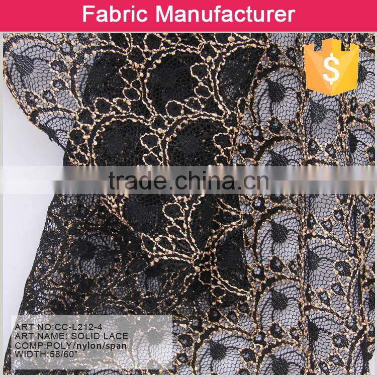 95/5 nylon spandex pattern swiss guipure lace lace fabric