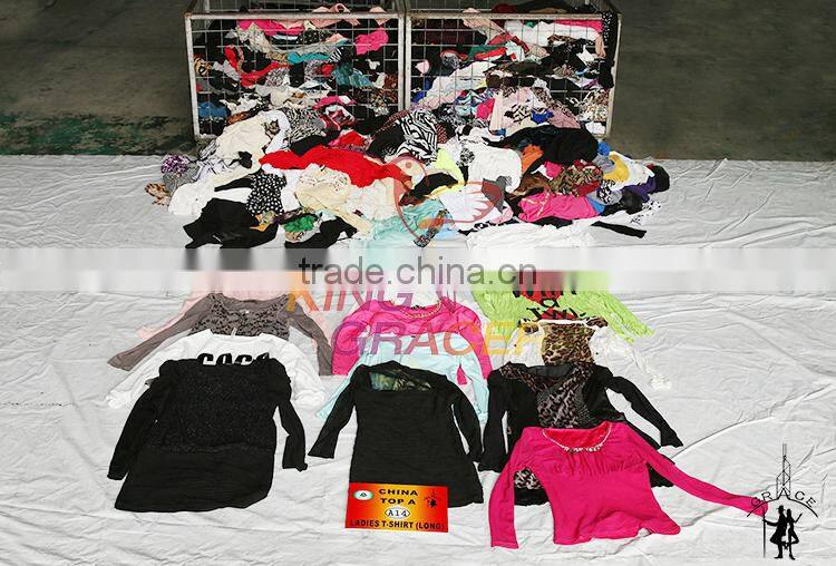 for africa style wholesale clean recycling 100kg used clothing from china