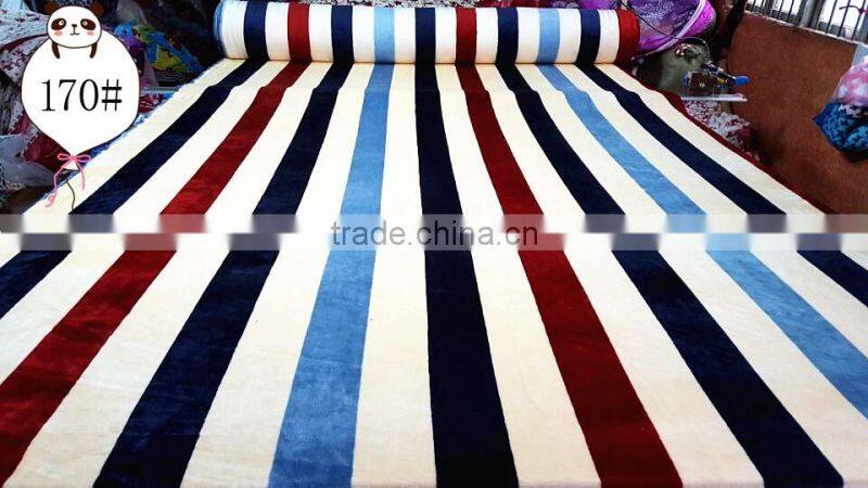 customized printed coral fleece fabric