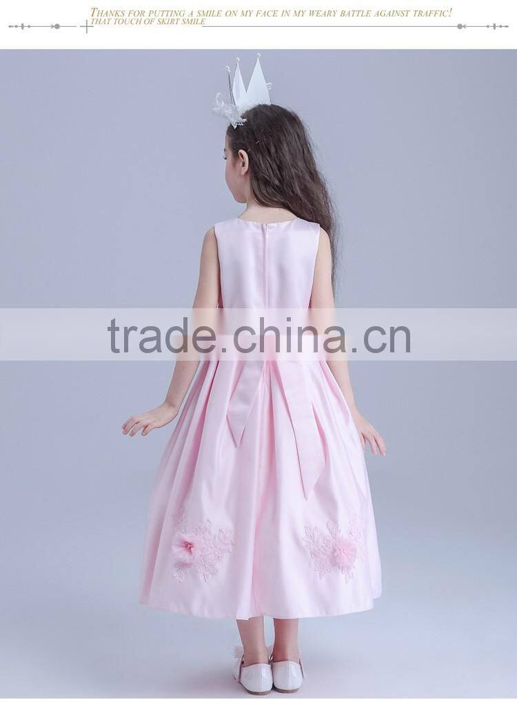 2017 wholesale children's boutique well dressed remake dress picture of children casual dresses