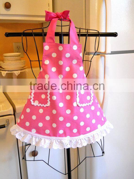 Fashion Baby Girl Dress Matching Clothing Colorful Striped Apron for Little Fancy Girl