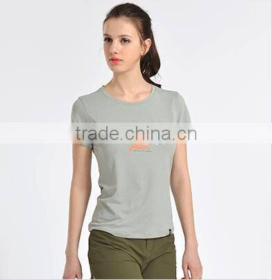 2017 new design wholesale gym wear hotsale promotional t-shirt