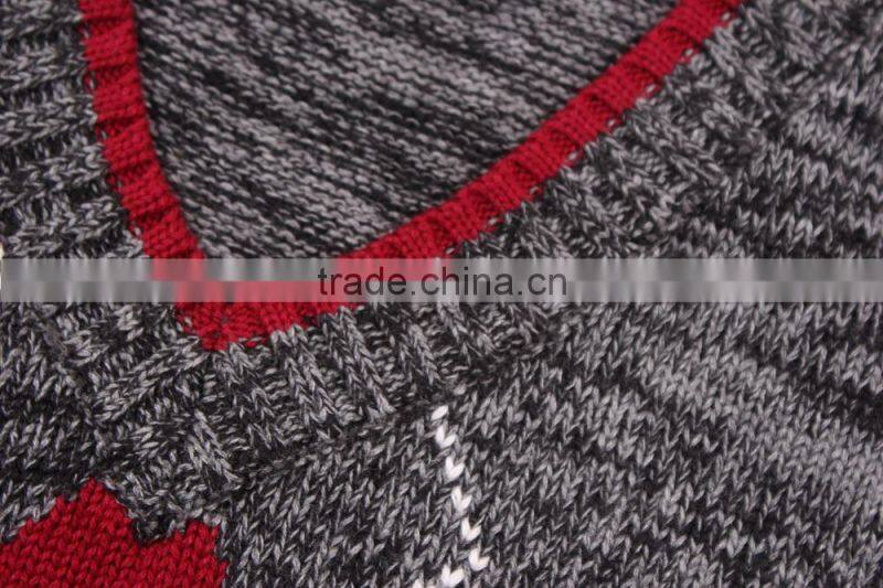 Warm Sleeveless Knitted Vests Brand Sweaters