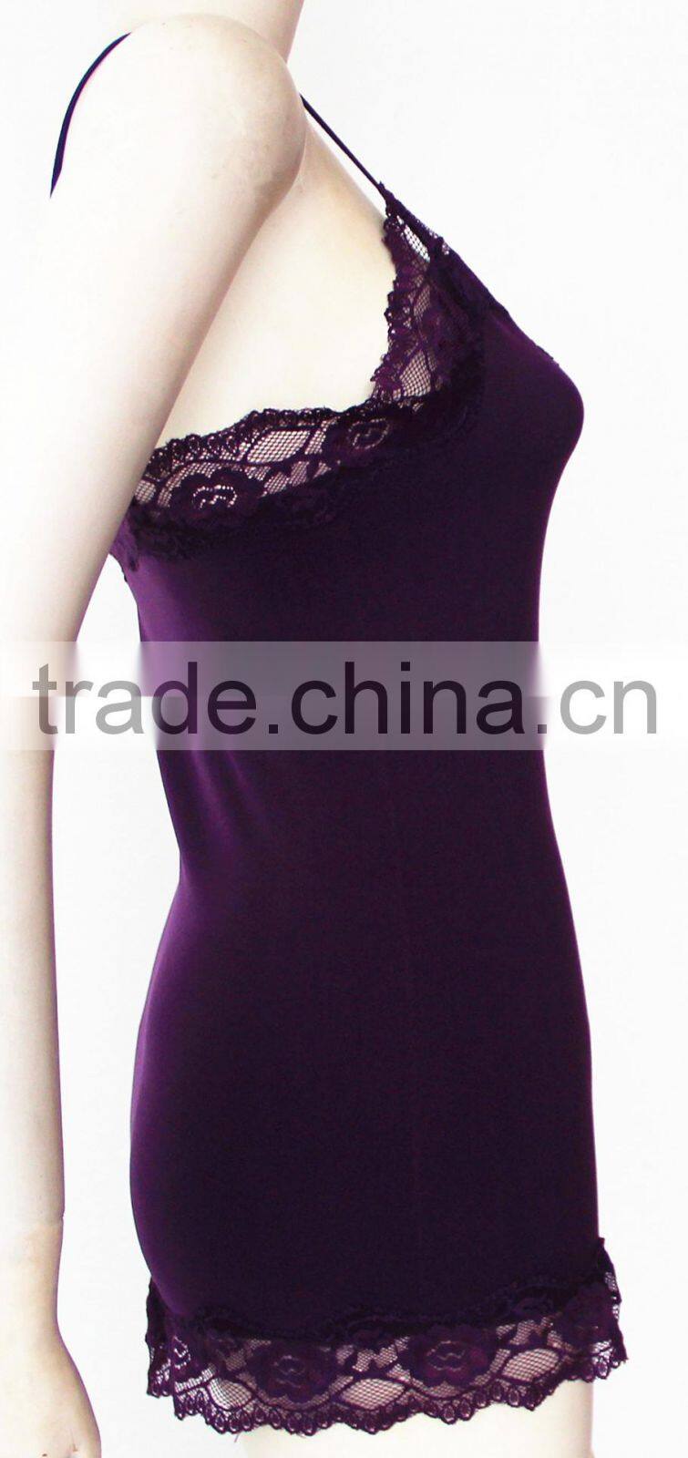 Seamless sexy spandex lace dresses for women