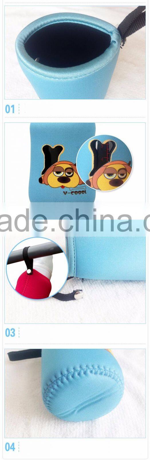 baby milk bottle warmer/baby bottle sleeve/nursing bottle neoprene sleeve