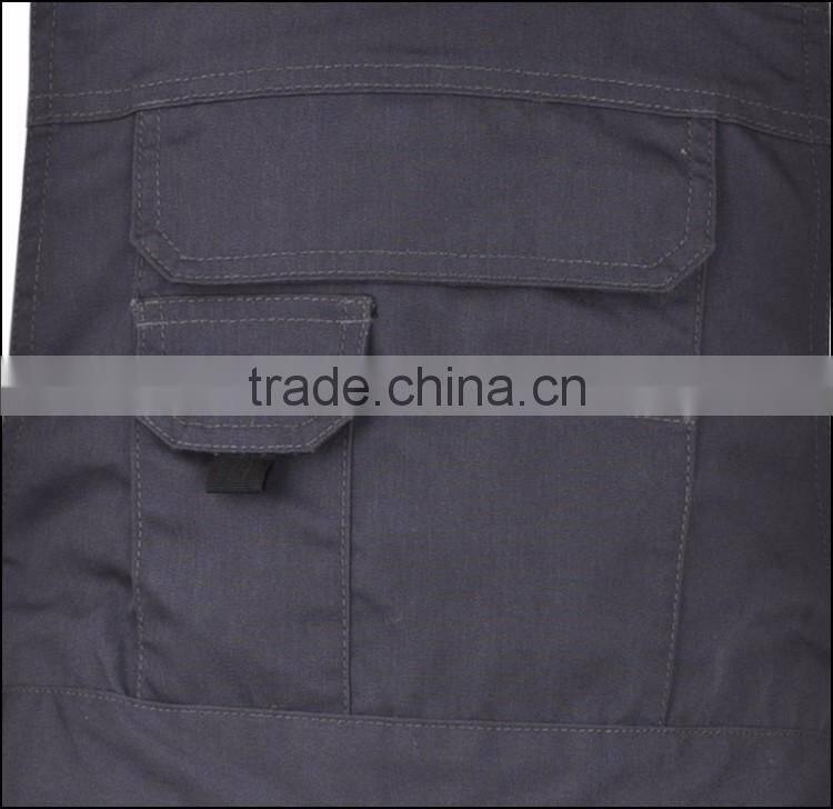 Workwear polycotton denim bib pants men's overalls