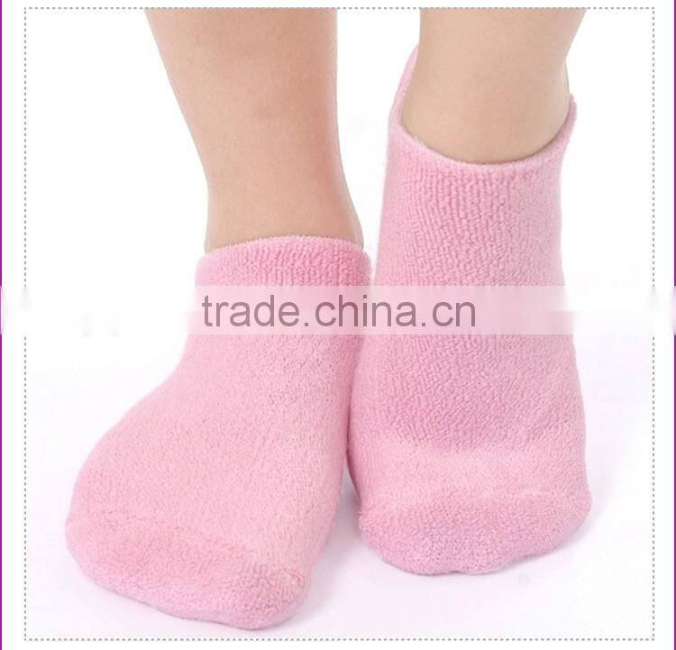 Moisturing and spa gel heel socks spa socks for cracked heel
