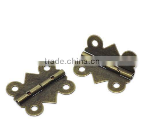 Antique Bronze 4 Holes Door Butt Hinges (rotated from 90 degrees to 210 degrees ) 20mmx24mm