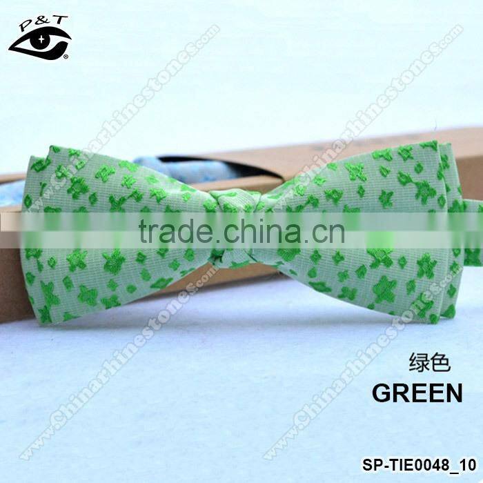 9 Colors New Bow Tie 10x4CM Jacquard Silk Bow Tie for Men