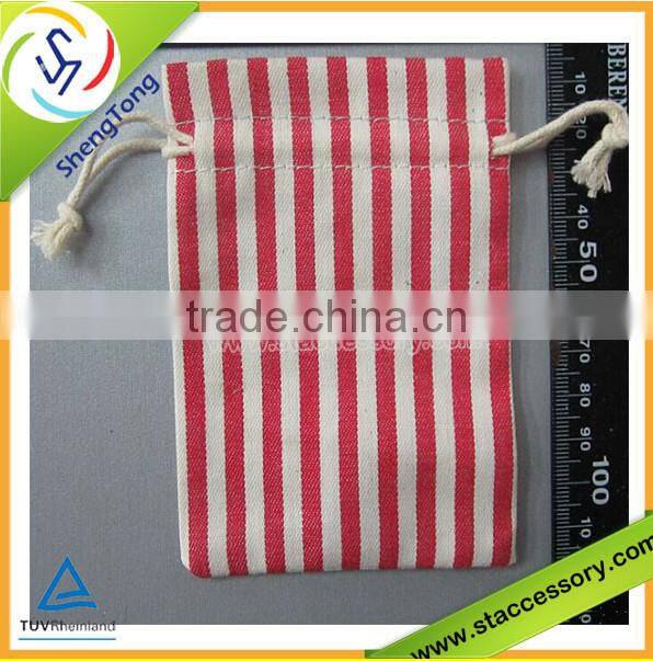 2015 Fashion canvas drawstring bag wholesale canvas bag