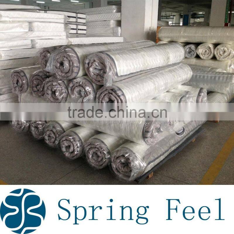 Mattress Compression Package Integrated Machine / Wrapping Machine for Bedding Factories