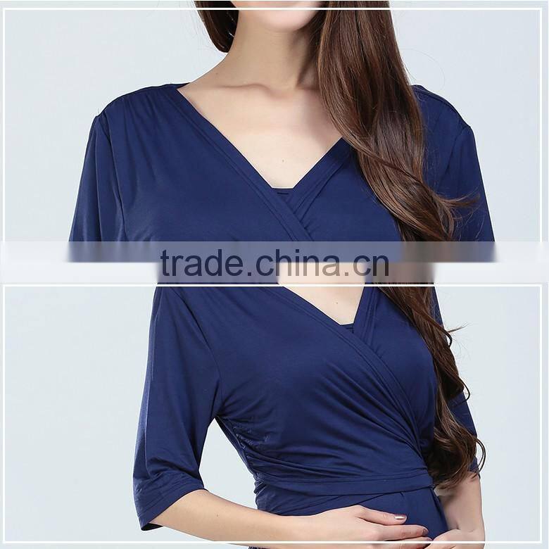 Comfortable breastfeeding clothes , Maternity Wear , low moq breastfeeding clothes