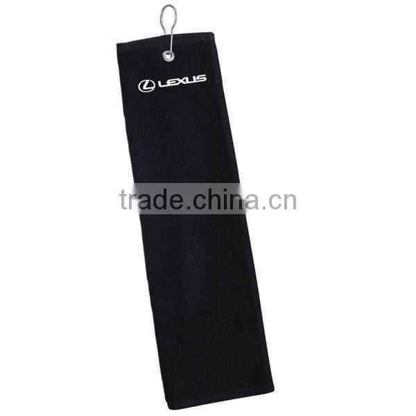 100 cotton golf towel terry gym towel fitness towel
