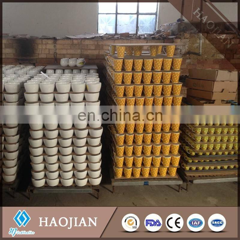 16oz V Shape ceramic coffee mug for sublimation