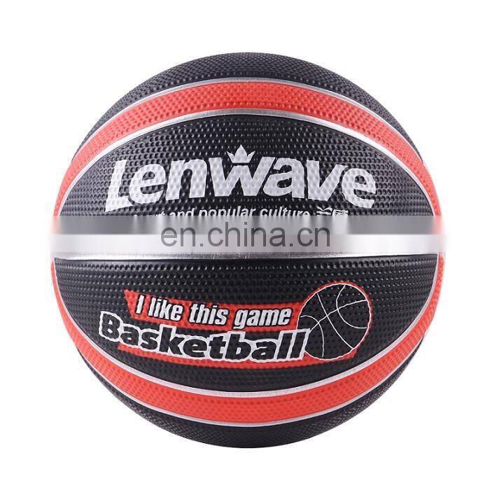 High Quality Rubber Colorful Rubber Basketball