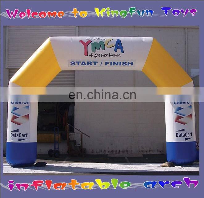 Sports training inflatable finish line/start arch line