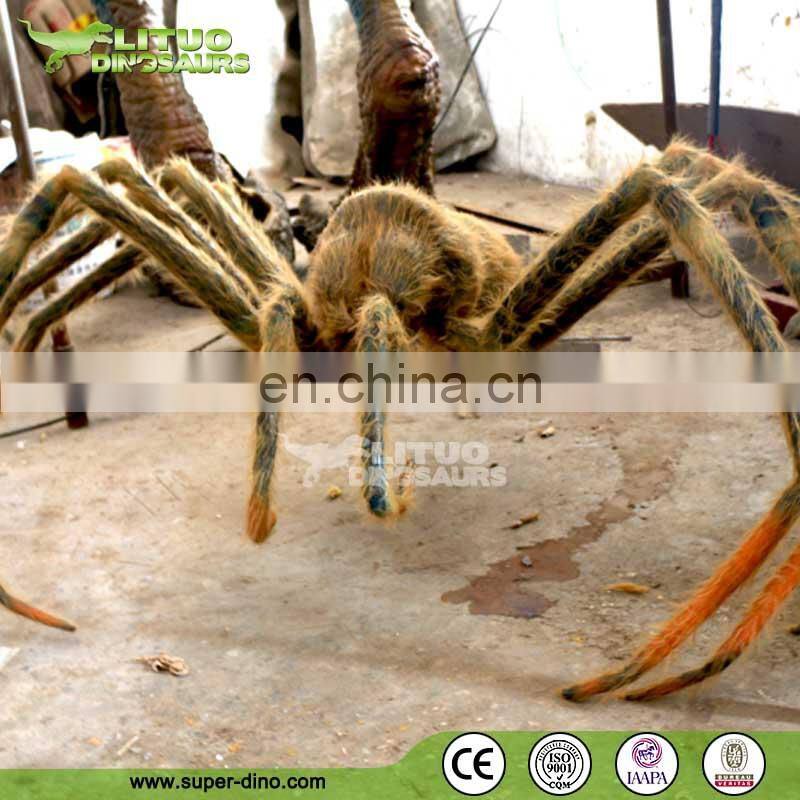 High Simulation Mechinical Insect Model Spider With Hair