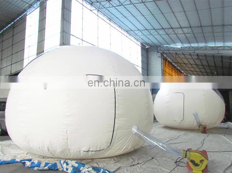 inflatable camping pod, inflatable clear camping tent