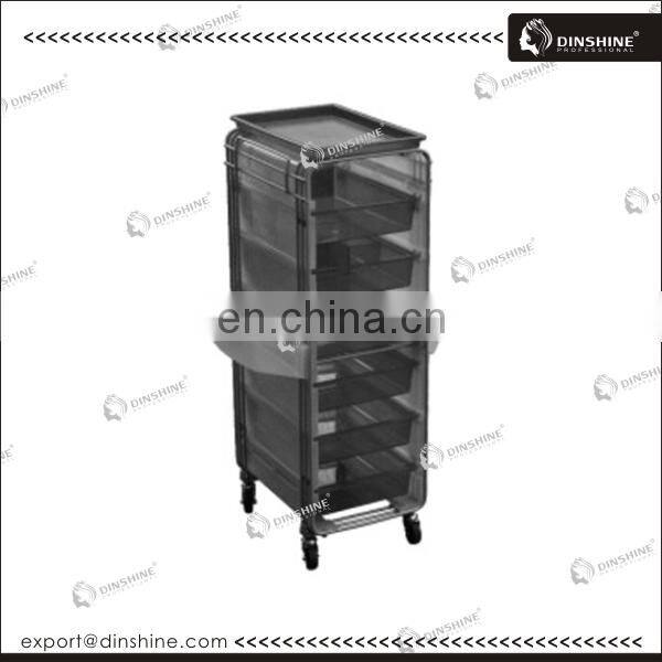 china factory directly wholesale adjustable beauty cheap hair salon drawer trolley cart