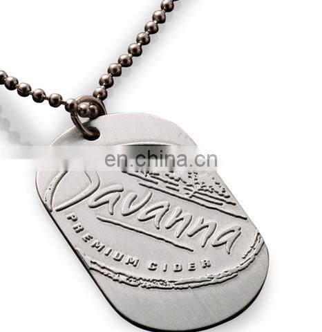 Stamping custom dog tag with epoxy