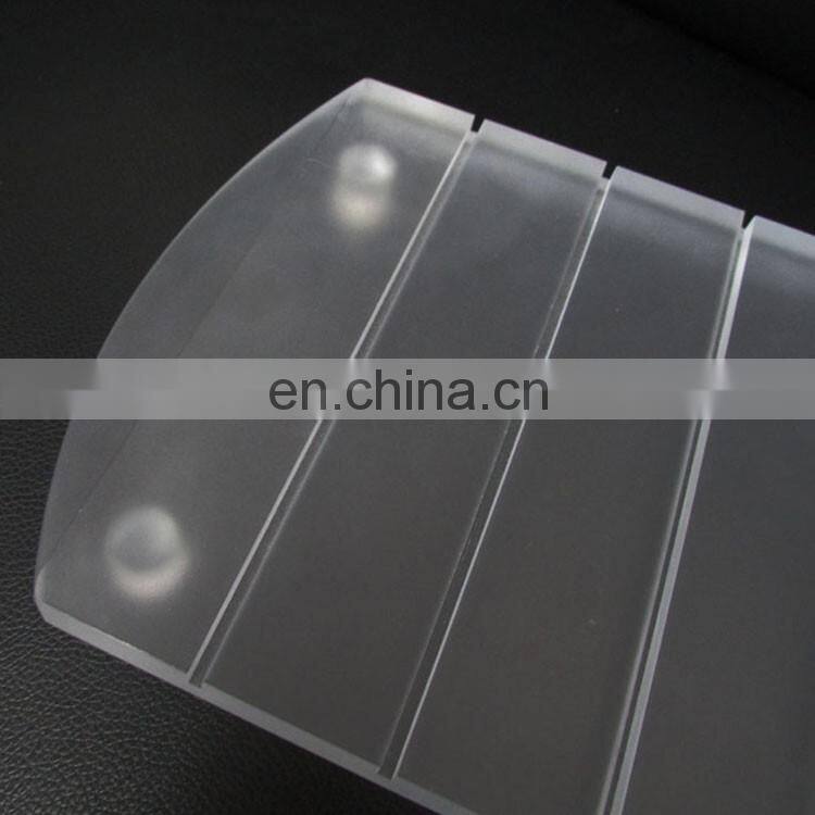 Hight quality handmade frost acrylic watch tray with insert C ring