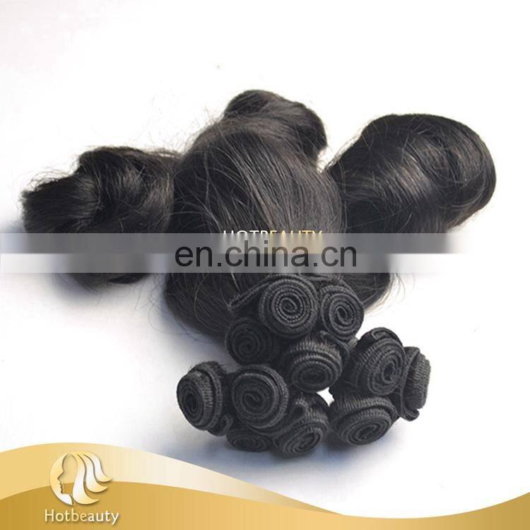 Hot Beauty Hair unprocessed bulk bouncy magic indian grade 8a virgin hair for black women