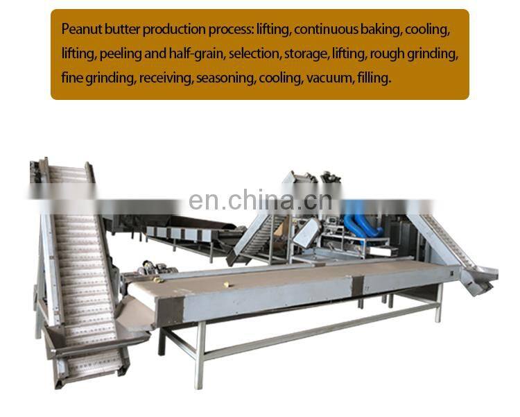 small scale peanut butter processing line