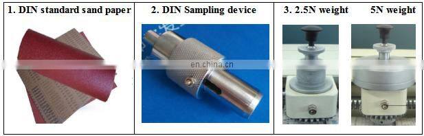 ISO 4649 ASTM D5963 Shoes DIN abrasion tester, Abrasion resistance test instrument