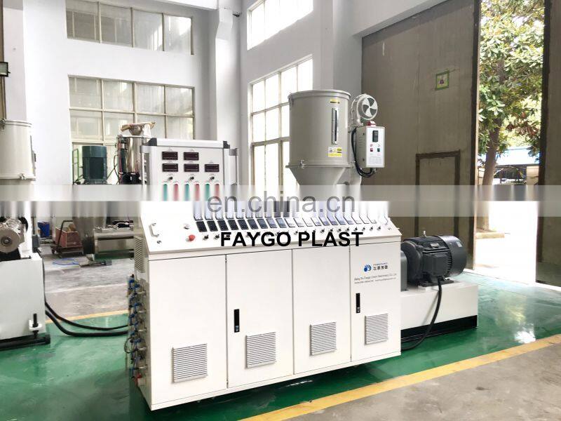 PP PE PVC Corrugated pipe making machine/ Flexible electric water supply tube hose extrusion machine