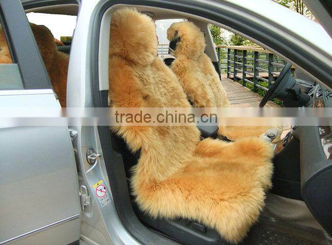Customized Size and Color Russian sheepskin fur car seat cover EXW price