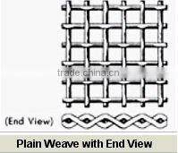 low price and high quality 304 stainless steel Crimped wire mesh(Anping factory & supplier)